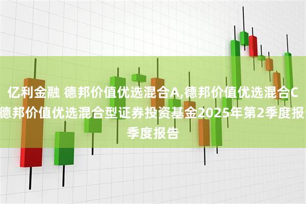 亿利金融 德邦价值优选混合A,德邦价值优选混合C: 德邦价值优选混合型证券投资基金2025年第2季度报告