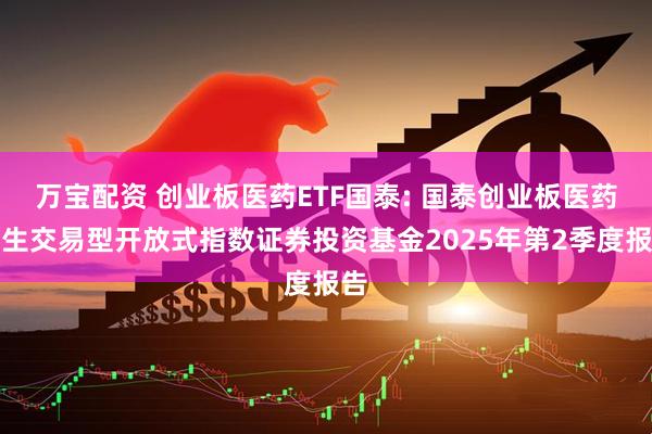 万宝配资 创业板医药ETF国泰: 国泰创业板医药卫生交易型开放式指数证券投资基金2025年第2季度报告