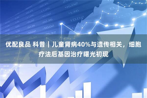 优配良品 科普｜儿童肾病40%与遗传相关，细胞疗法后基因治疗曙光初现