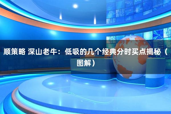 顺策略 深山老牛：低吸的几个经典分时买点揭秘（图解）